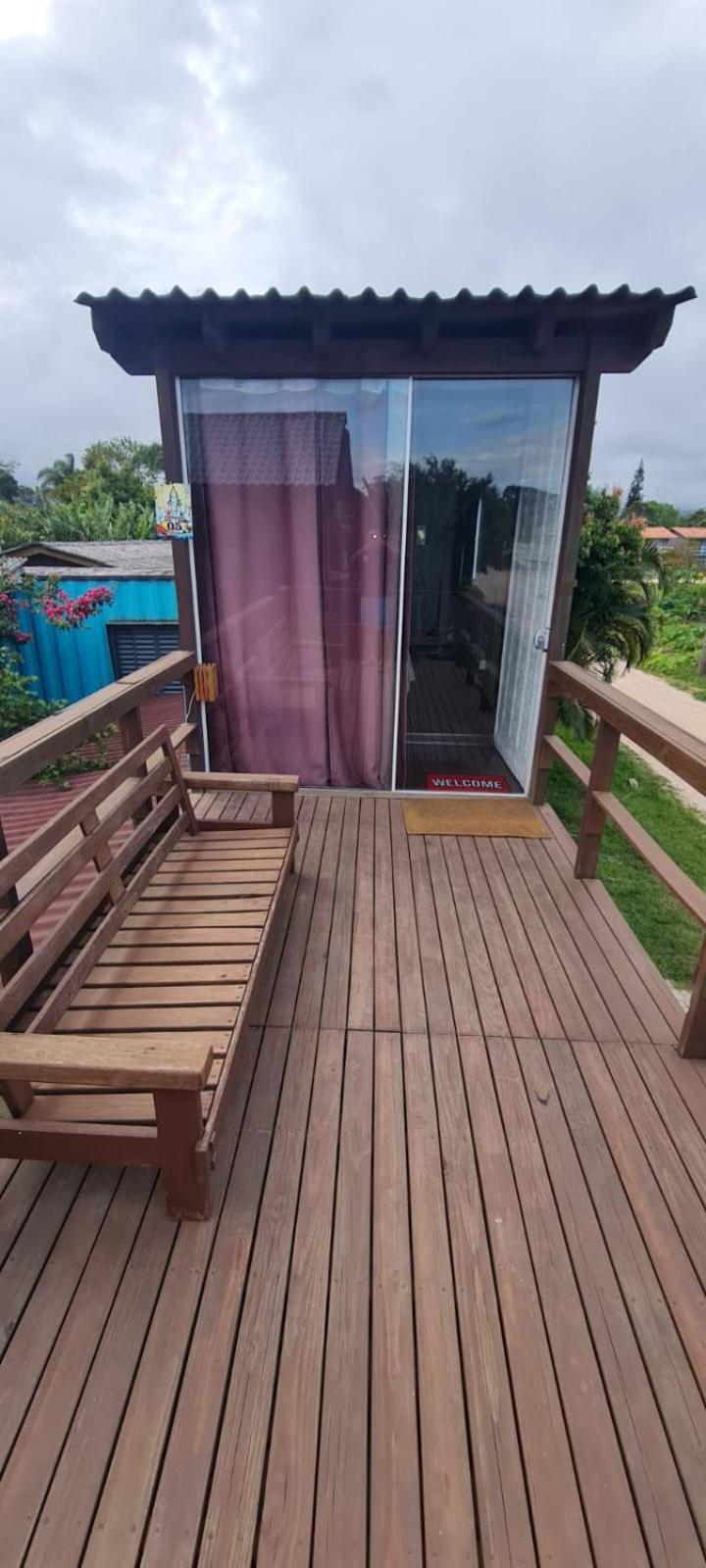 Hindu Box Containers E Cabanas Прайя-ду-Роза Екстериор снимка